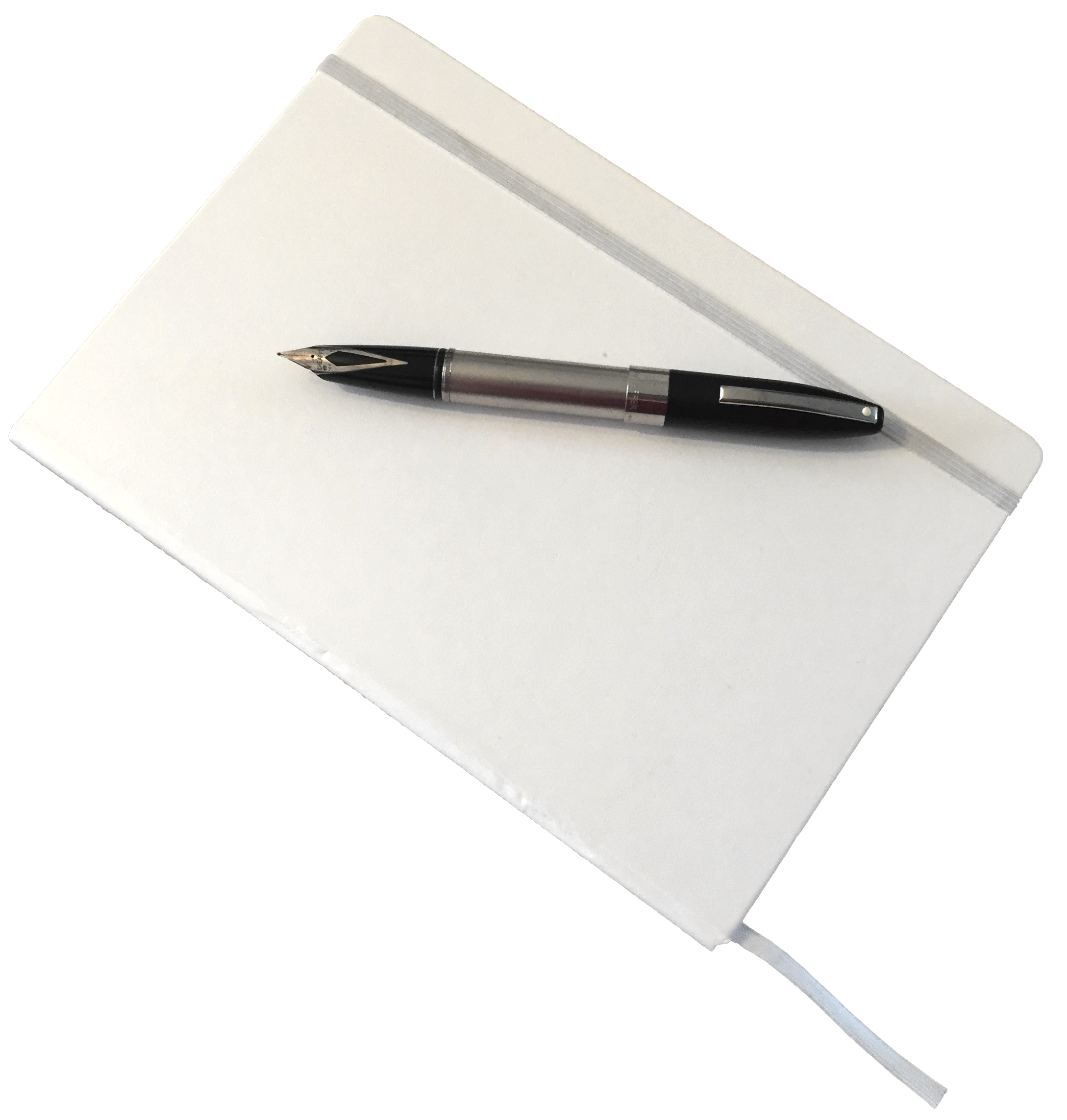 A notepad with a Sheaffer pen